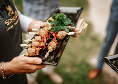 Catering bei der Hochzeit